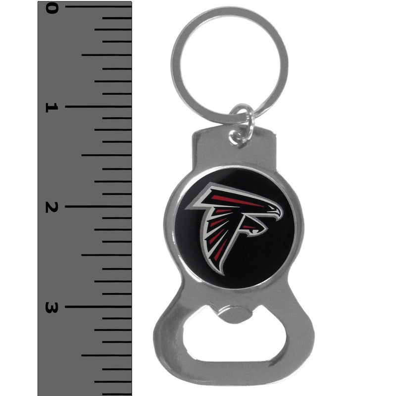 Siskiyou NFL Siskiyou Sports Fan Shop Atlanta Falcons Bottle Opener Key Chain One Size Team Color,Black - Image 2